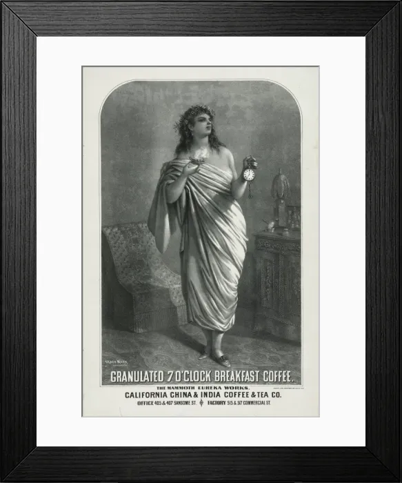 Framed Print : Granulated 7 o clock breakfast coffee Framed Print : Granulated 7 o clock breakfast coffee