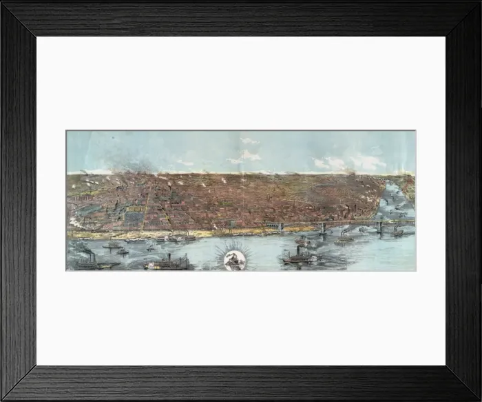 Framed Print : St. Louis in 93 Framed Print : St. Louis in 93
