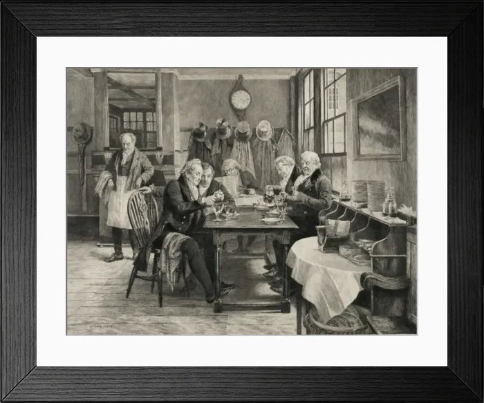 Framed Print : Toddy at the Cheshire Cheese Framed Print : Toddy at the Cheshire Cheese