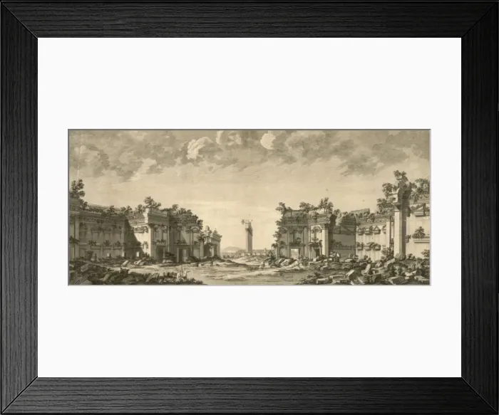 Framed Print : Baalbec Framed Print : Baalbec