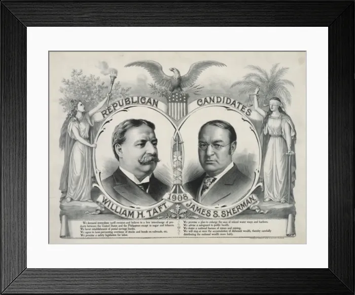 Framed Print : Republican candidates Framed Print : Republican candidates