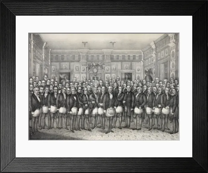 Framed Print : Masonic Memorial Framed Print : Masonic Memorial
