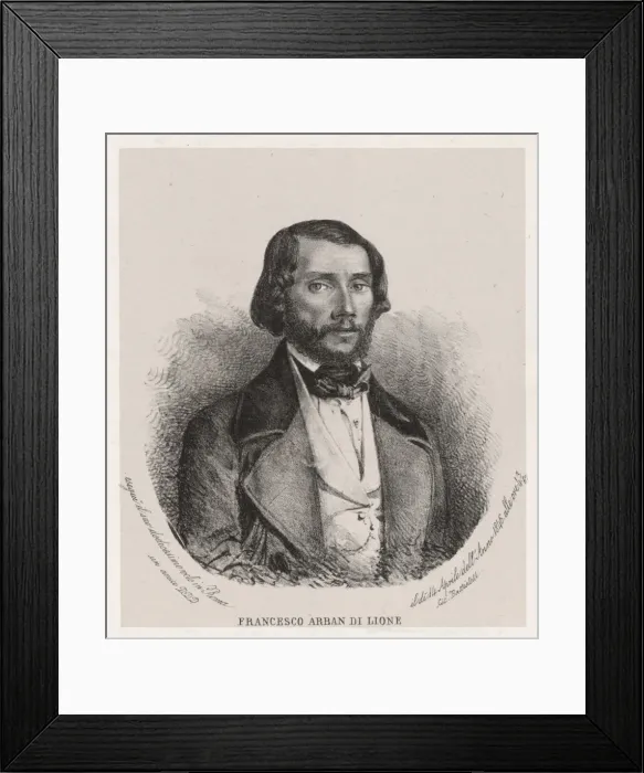 Framed Print : Francesco Arban di Lione Framed Print : Francesco Arban di Lione