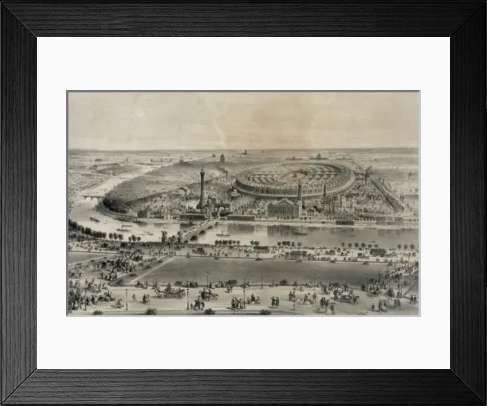 Framed Print : Exposition universelle de 1867, Paris Framed Print : Exposition universelle de 1867, Paris
