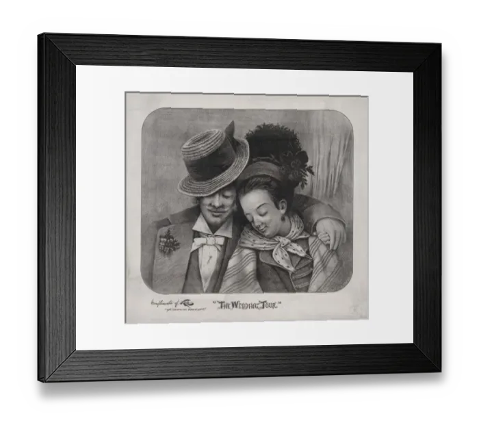 Framed Print : The wedding tour