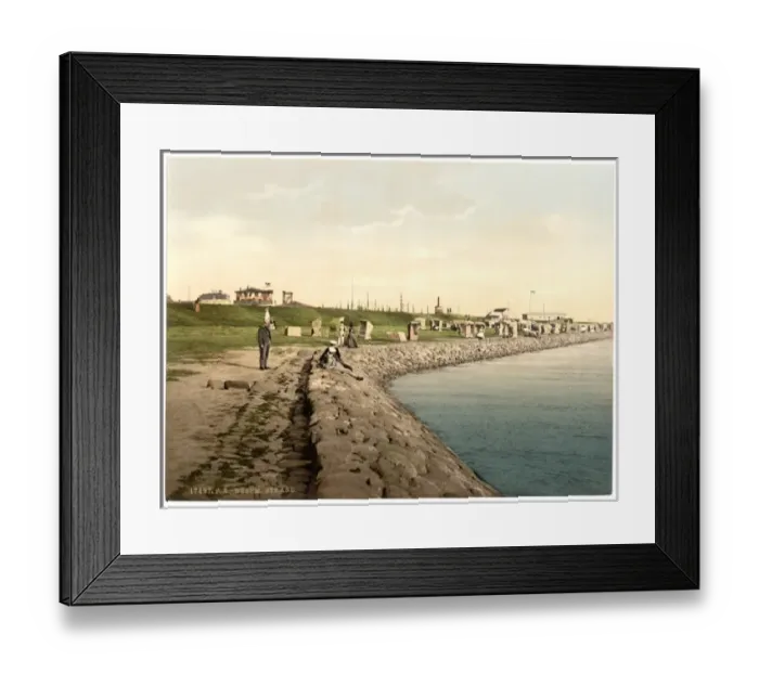 Framed Print : Strand, Busum, Schleswig-Holstein, Germany Framed Print : Strand, Busum, Schleswig-Holstein, Germany