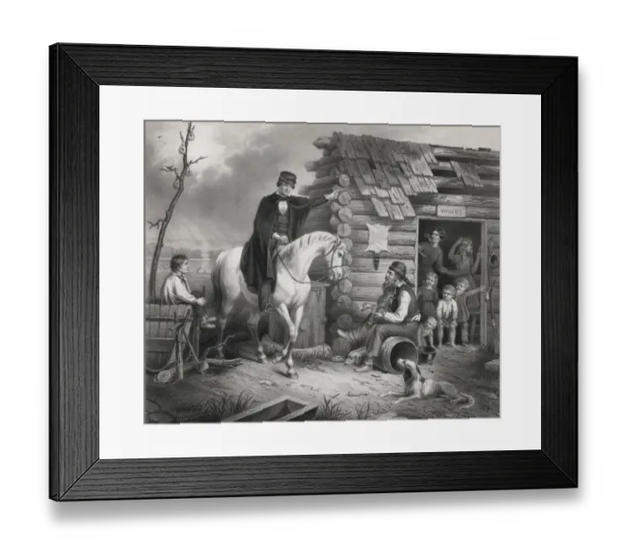 Framed Print : The Arkansas traveller