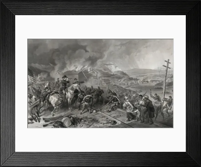 Framed Print : Shermans march to the sea Framed Print : Shermans march to the sea