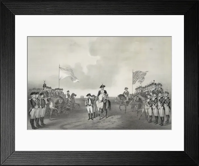 Framed Print : Surrender of Lord Cornwallis at Yorktown, VA Oct. 19th 1781 Framed Print : Surrender of Lord Cornwallis at Yorktown, VA Oct. 19th 1781
