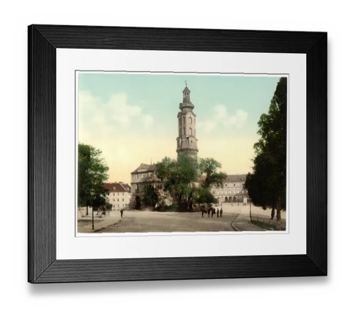 Framed Print : The castle, Weimar, Thuringia, Germany Framed Print : The castle, Weimar, Thuringia, Germany