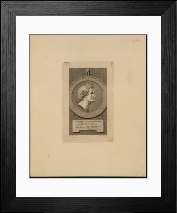 Framed Print : Stephan und Joseph, Gebruder Mongolfier sic, geb. zu Annonay Framed Print : Stephan und Joseph, Gebruder Mongolfier sic, geb. zu Annonay