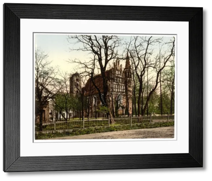 Framed Print : Garnisons Church, Bromberg, Silesia, Germany (i. e. Bydgosz Framed Print : Garnisons Church, Bromberg, Silesia, Germany (i. e. Bydgosz