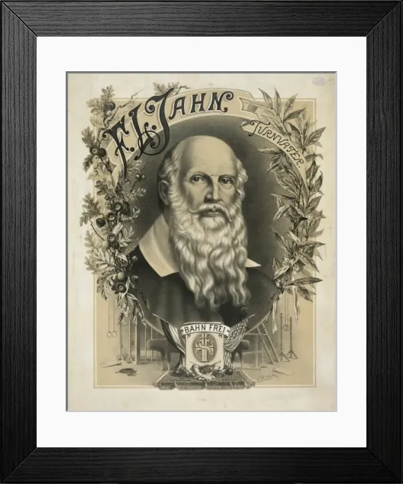 Framed Print : F. L. Jahn Framed Print : F. L. Jahn