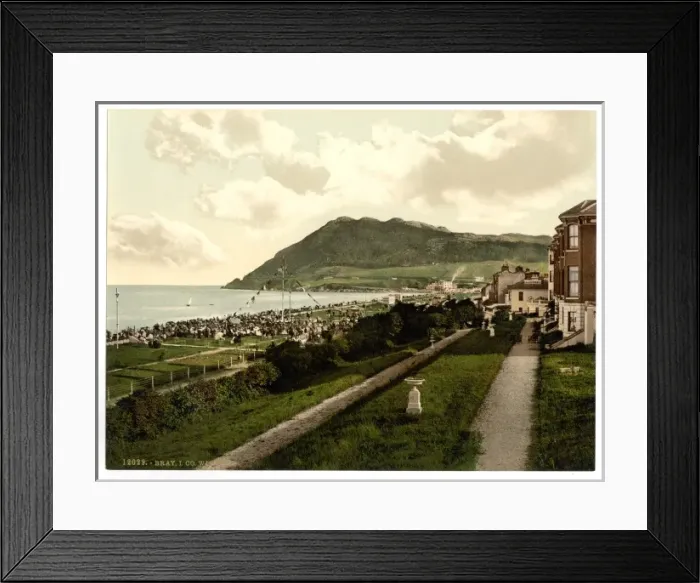 Framed Print : Bray, I. County Wicklow, Ireland Framed Print : Bray, I. County Wicklow, Ireland