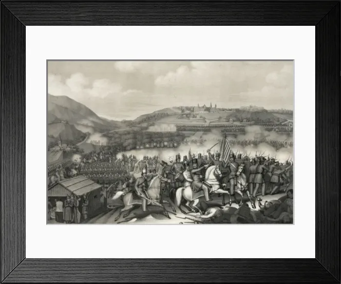 Framed Print : Battle of Hermannstadt Framed Print : Battle of Hermannstadt