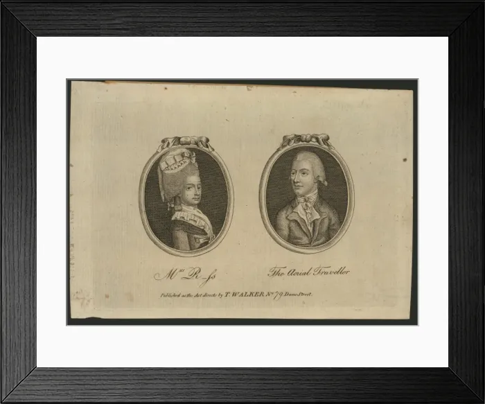 Framed Print : Mrs. R - ss; the aerial traveller Framed Print : Mrs. R - ss; the aerial traveller
