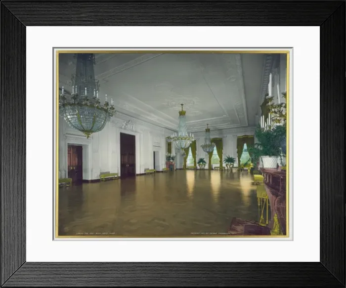 Framed Print : The East Room, White House Framed Print : The East Room, White House