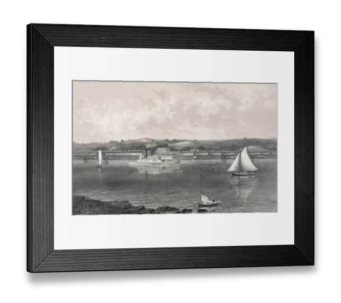 Framed Print : Lovell General Hospital, U. S. A. Portsmouth Grove, R. I Framed Print : Lovell General Hospital, U. S. A. Portsmouth Grove, R. I