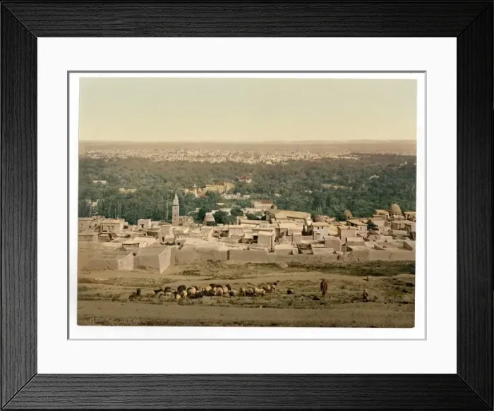 Framed Print : From Sallah, Damascus, Holy Land, (i. e. Syria) Framed Print : From Sallah, Damascus, Holy Land, (i. e. Syria)