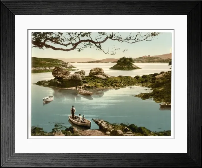 Framed Print : Glengariff Harbor. County Cork, Ireland Framed Print : Glengariff Harbor. County Cork, Ireland