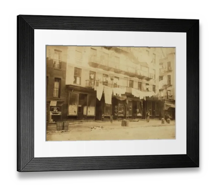 Framed Print : 223 E. 107th St. NY Rent sign states that these are Elegant Framed Print : 223 E. 107th St. NY Rent sign states that these are Elegant