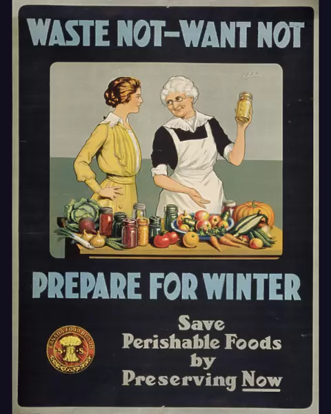 Waste not, want not - prepare for winter