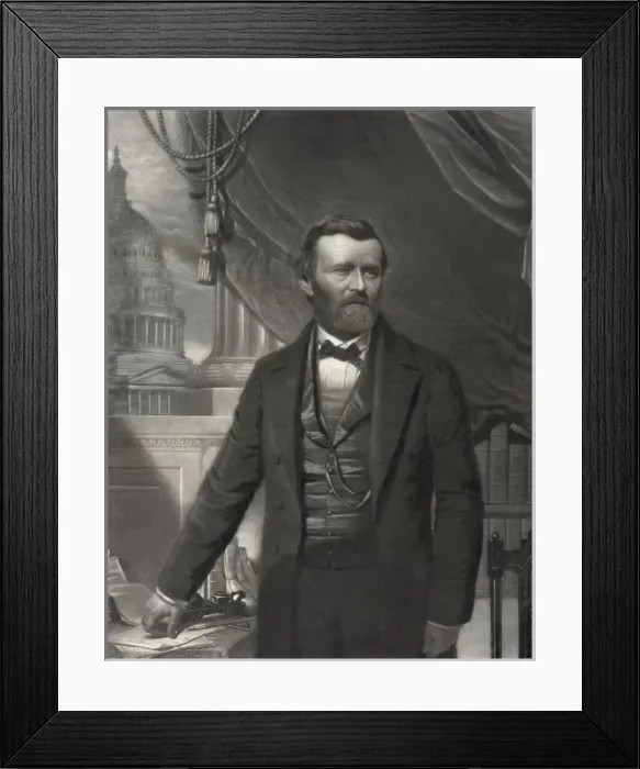 Framed Print : Ulysses S. Grant Framed Print : Ulysses S. Grant