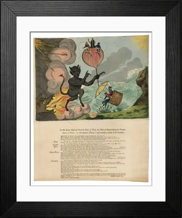 Framed Print : To his royal highness Fredrick Duke of York, this plate of S Framed Print : To his royal highness Fredrick Duke of York, this plate of S