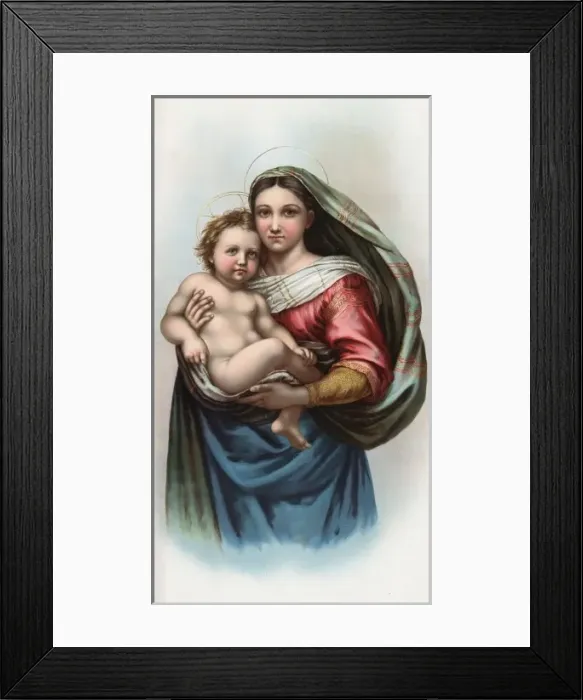 Framed Print : Raphaels Madonna Framed Print : Raphaels Madonna