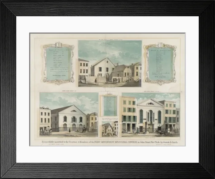 Framed Print : Respectfully inscribed to the trustees & members of the Firs Framed Print : Respectfully inscribed to the trustees & members of the Firs