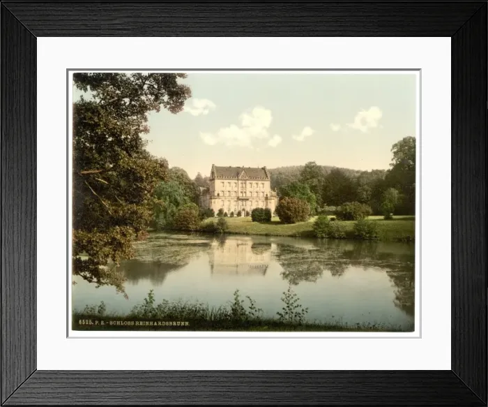 Framed Print : Reinhardsbrunn Castle, Friedrichrhoda, Thuringia, Germany Framed Print : Reinhardsbrunn Castle, Friedrichrhoda, Thuringia, Germany