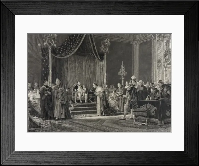 Framed Print : Le Roi de Rome Framed Print : Le Roi de Rome