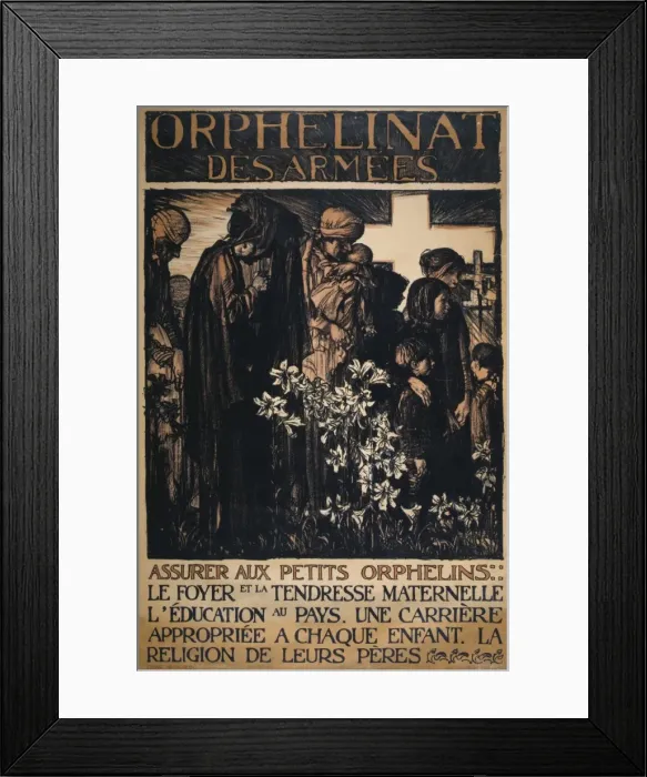 Framed Print : Orphelinat des armee Framed Print : Orphelinat des armee