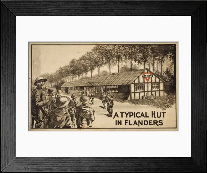 Framed Print : A typical hut in Flanders Framed Print : A typical hut in Flanders