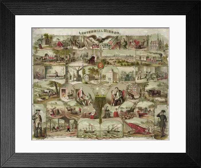 Framed Print : Centennial mirror Framed Print : Centennial mirror