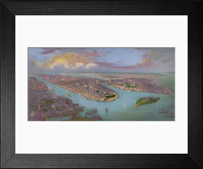 Framed Print : New York Framed Print : New York