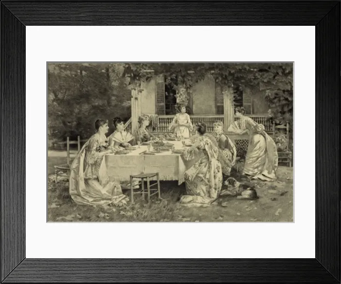 Framed Print : Five o clock tea Framed Print : Five o clock tea