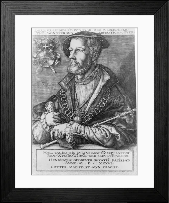 Framed Print : Jan van Leyden Framed Print : Jan van Leyden