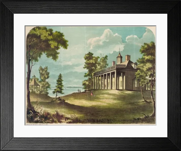Framed Print : Mount Vernon Framed Print : Mount Vernon