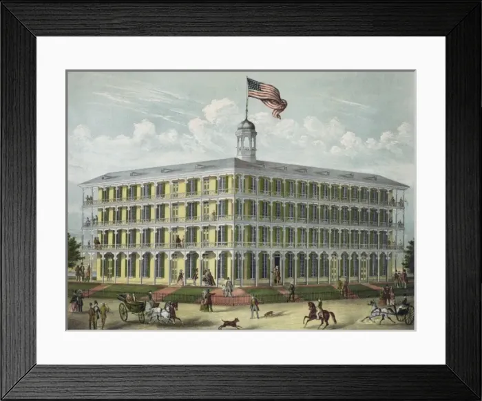 Framed Print : United States Hotel Cape Island, N. J Framed Print : United States Hotel Cape Island, N. J