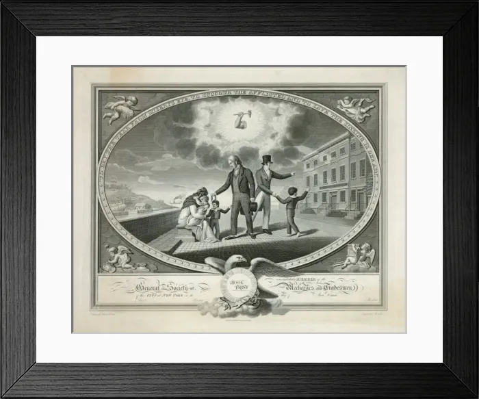 Framed Print : General society of mechanics and tradesmen Framed Print : General society of mechanics and tradesmen