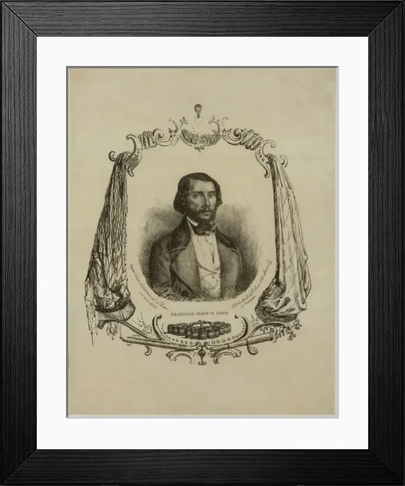 Framed Print : Francesco Arban di Lione Framed Print : Francesco Arban di Lione