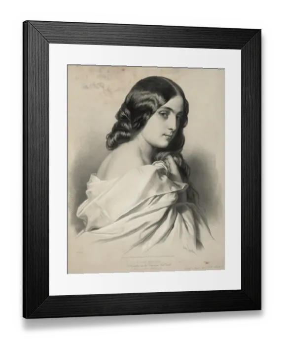 Framed Print : Dolores. Date c1851 Aug. 22 Framed Print : Dolores. Date c1851 Aug. 22