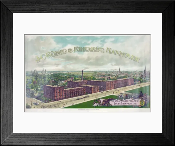 Framed Print : J. C. Konig & Ebhardt, Hannover Framed Print : J. C. Konig & Ebhardt, Hannover