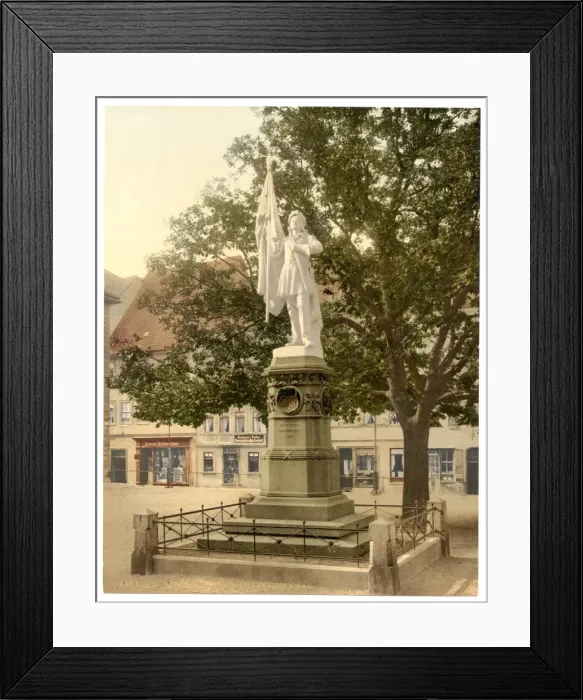 Framed Print : Burschenschatts (i. e. Burschenschafts), Monument, Jena, Thu Framed Print : Burschenschatts (i. e. Burschenschafts), Monument, Jena, Thu