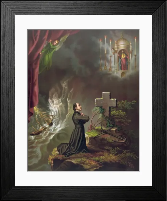 Framed Print : Religious scene Framed Print : Religious scene