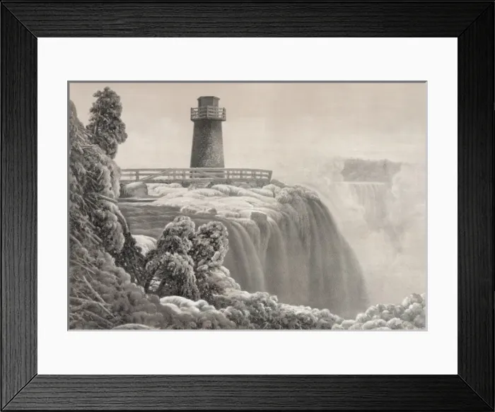 Framed Print : Niagara in winter Framed Print : Niagara in winter