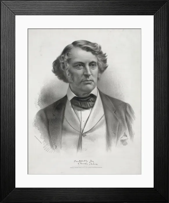 Framed Print : Charles Sumner Framed Print : Charles Sumner