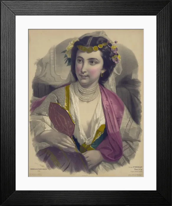 Framed Print : Diane de lys Framed Print : Diane de lys