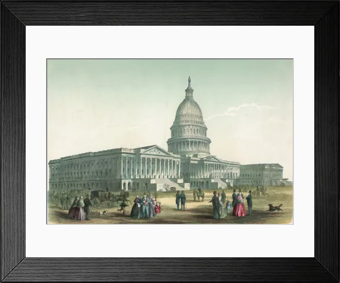 Framed Print : Capitol of the United States Framed Print : Capitol of the United States